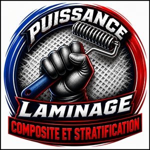 Logo Puissance Laminage — Composite et stratification